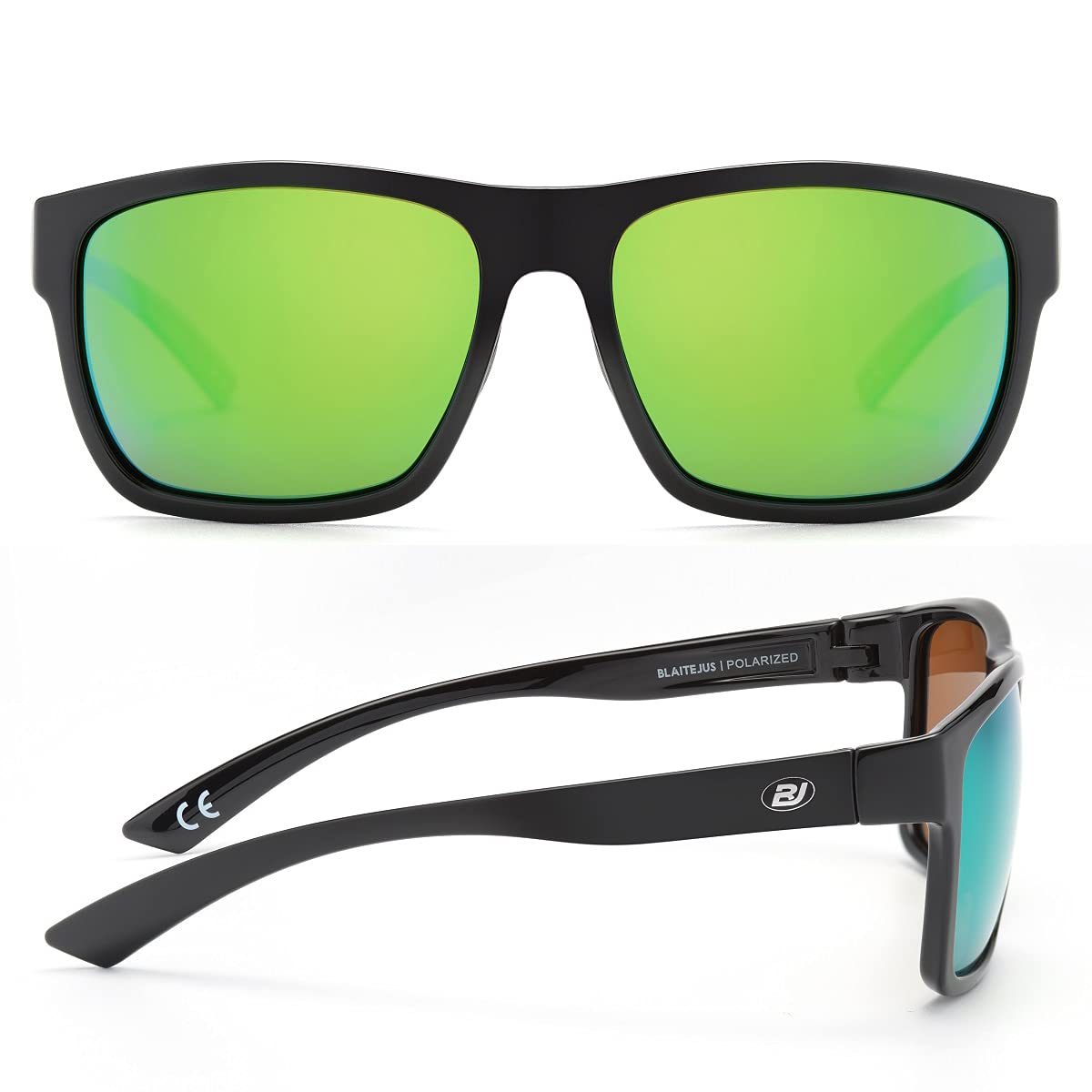 Polarized Sports Sunglasses for Men Women Fishing Driving Running Cycling Hiking Golf Sun Glasses BJ610-2